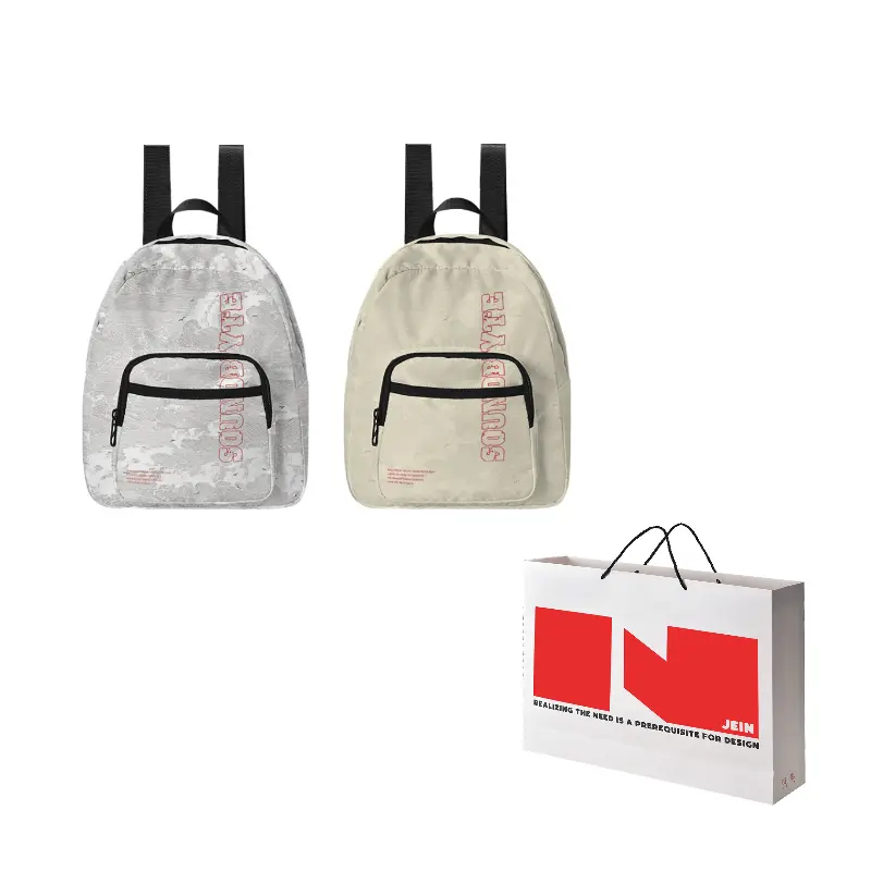 ONRF Полиэстеровый рюкзак большой унисекс белый бежевый, Small 2 Pcs
ONRF Полиэстеровый рюкзак большой унисекс белый бежевый, Small 2 Pcs