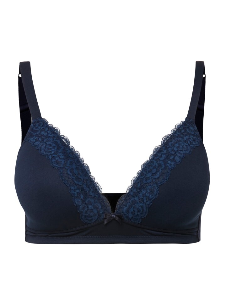 Бюстгальтер Ulla Popken BH ohne Bügel, цвет nachtblau
Бюстгальтер Ulla Popken BH ohne Bügel, цвет nachtblau
