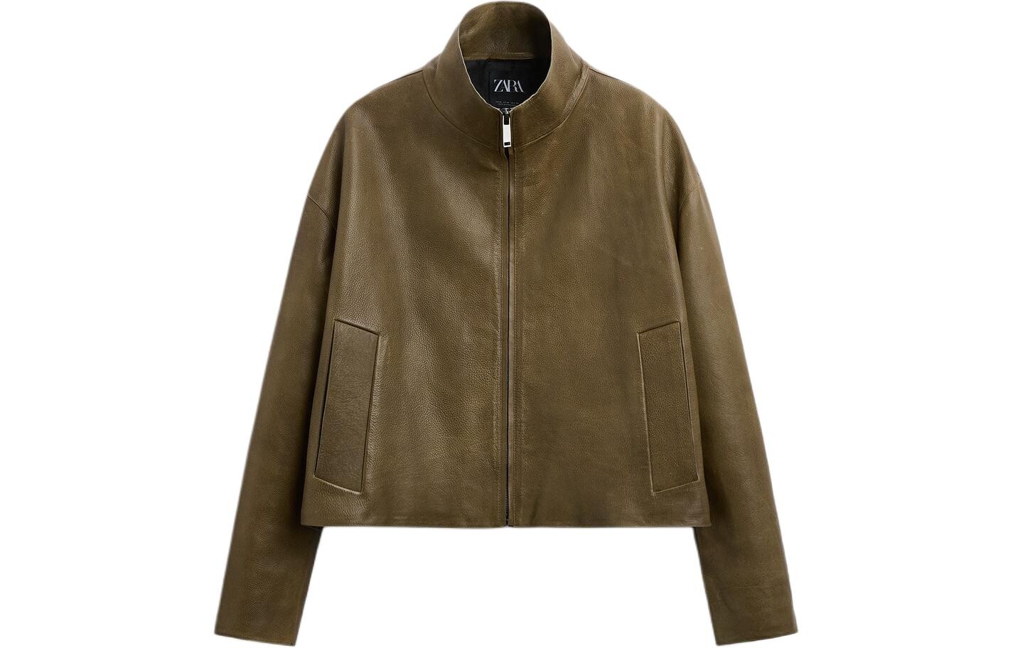 Куртка мужская темно-оливково-зеленая Zara, оливково-зеленый
Куртка мужская темно-оливково-зеленая Zara, оливково-зеленый