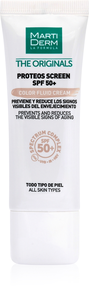 Оригинальный Proteos Screen, легкая текстура флюида с оттенком SPF 50+ Martiderm, 40 мл
Оригинальный Proteos Screen, легкая текстура флюида с оттенком SPF 50+ Martiderm, 40 мл