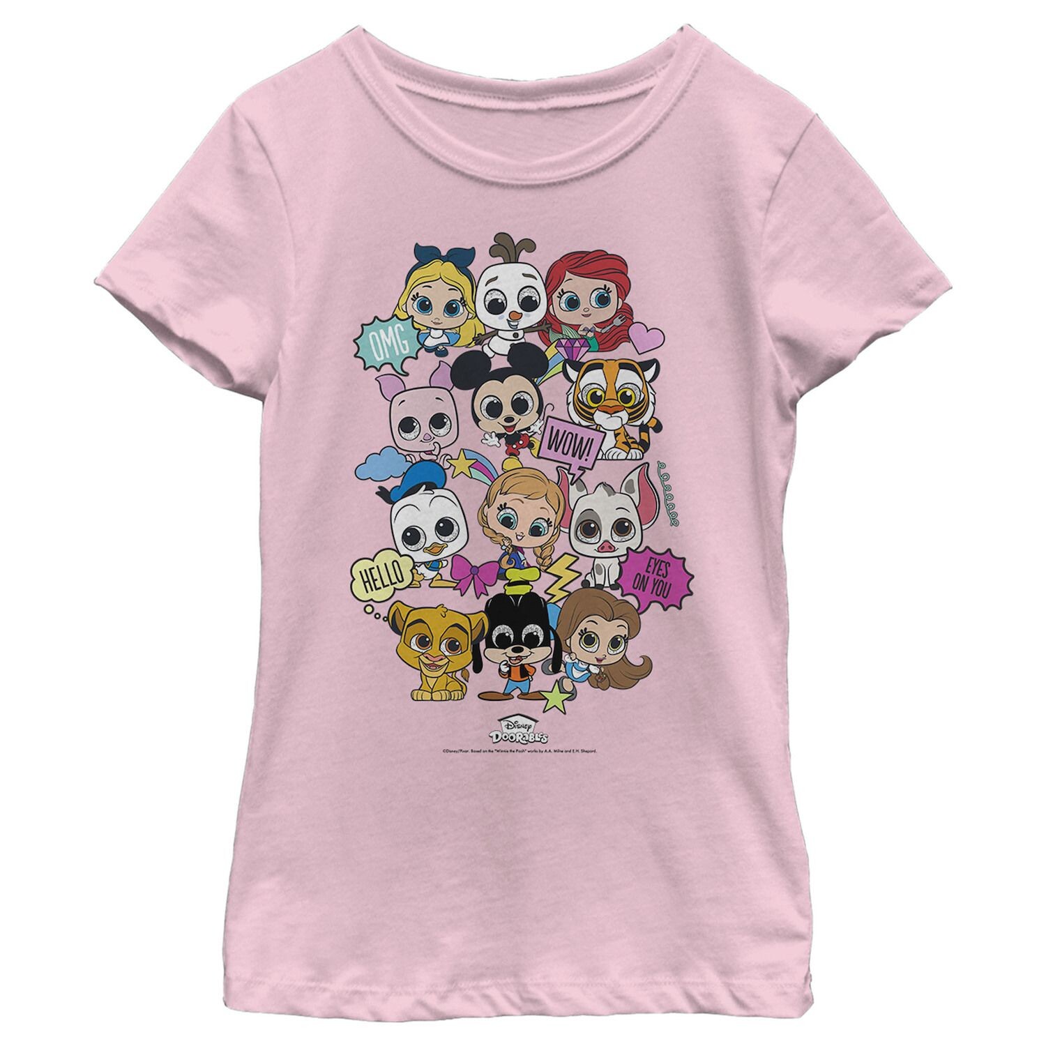 Футболка Doorables All Together Now для девочек 7–16 лет с графическим рисунком Licensed Character
Футболка Doorables All Together Now для девочек 7–16 лет с графическим рисунком Licensed Character