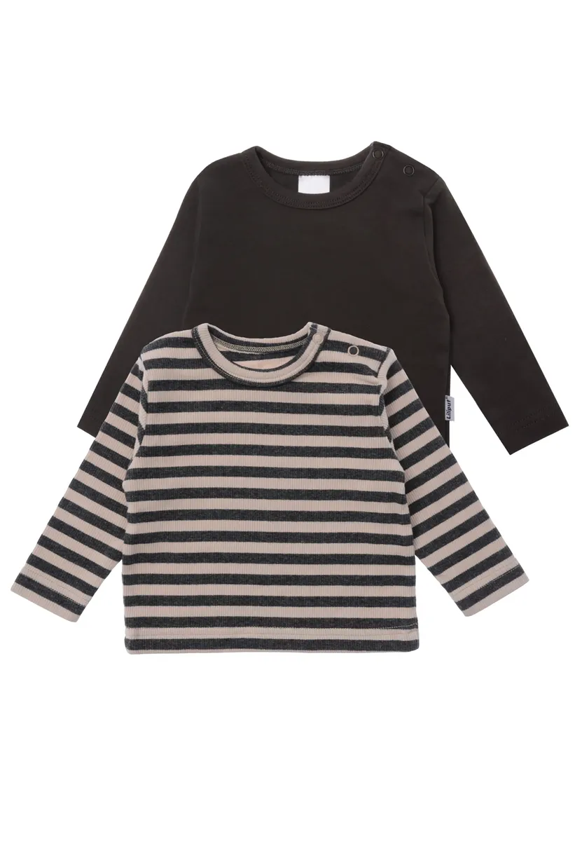 Рубашка Liliput с длинными рукавами и практичными кнопками, в упаковке 2 шт, антрацит
Рубашка Liliput с длинными рукавами и практичными кнопками, в упаковке 2 шт, антрацит