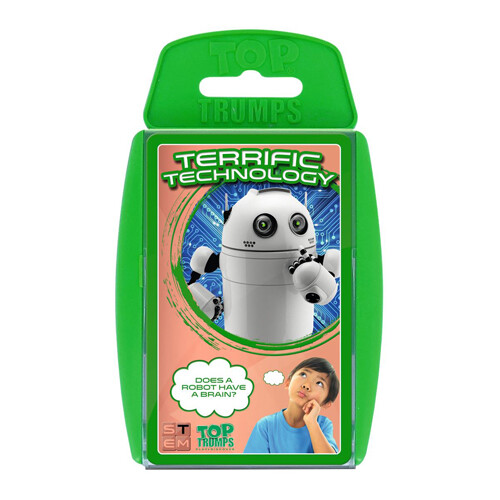 Настольная игра Top Trumps – Stem Terrific Tech
Настольная игра Top Trumps – Stem Terrific Tech