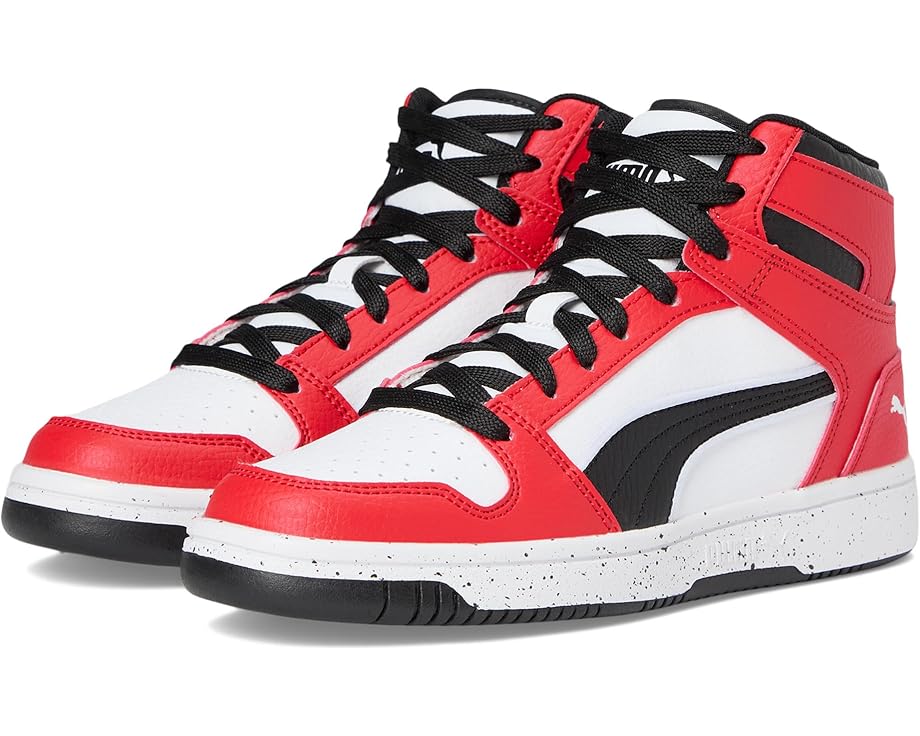Детские кроссовки Puma Rebound Layup Mid (большие дети) PUMA Kids, White/Black/For All Time Red
Детские кроссовки Puma Rebound Layup Mid (большие дети) PUMA Kids, White/Black/For All Time Red