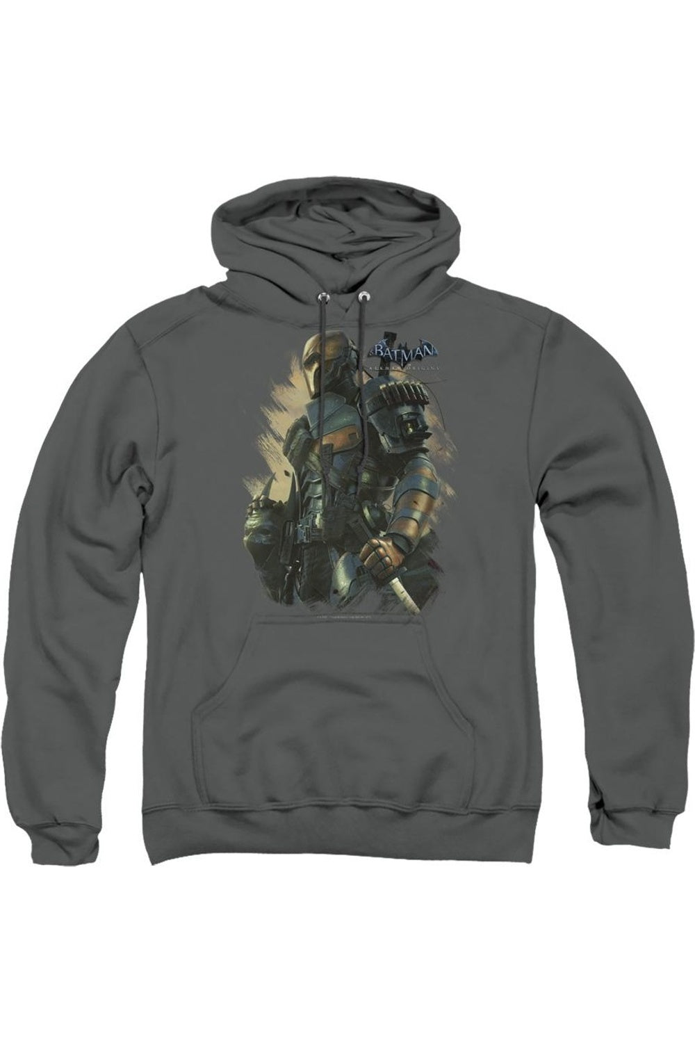 Толстовка с капюшоном Batman Arkham Origins Deathstroke для взрослых Gildan, цвет charcoal
Толстовка с капюшоном Batman Arkham Origins Deathstroke для взрослых Gildan, цвет charcoal