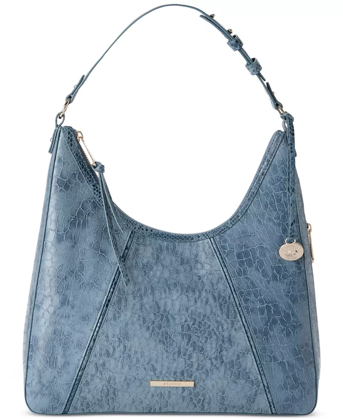 Сумка через плечо Tabitha Zostera из кожи Brahmin, синий
Сумка через плечо Tabitha Zostera из кожи Brahmin, синий