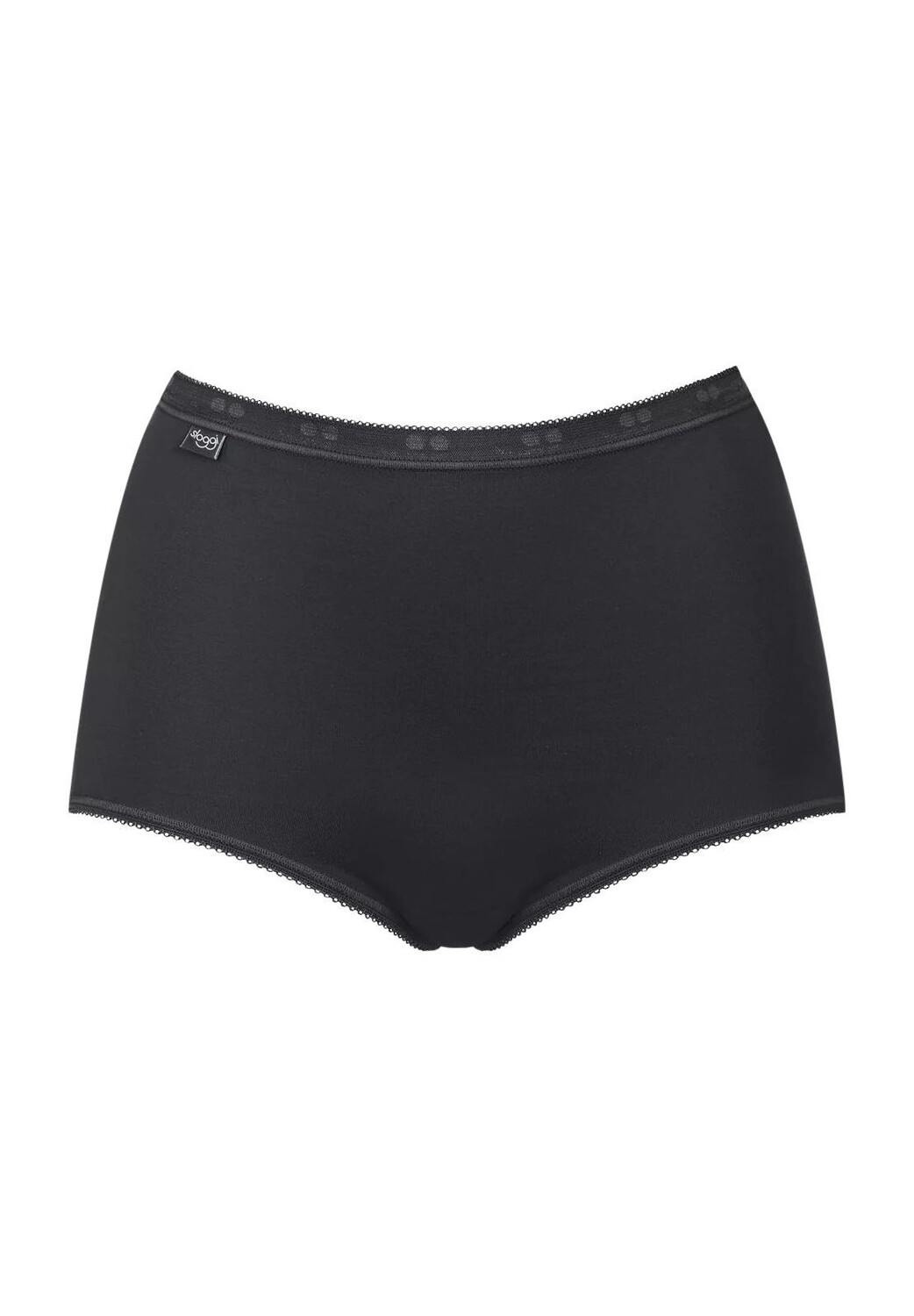 Трусики с завышенной талией, однотонные, женские sloggi, черный
Трусики с завышенной талией, однотонные, женские sloggi, черный