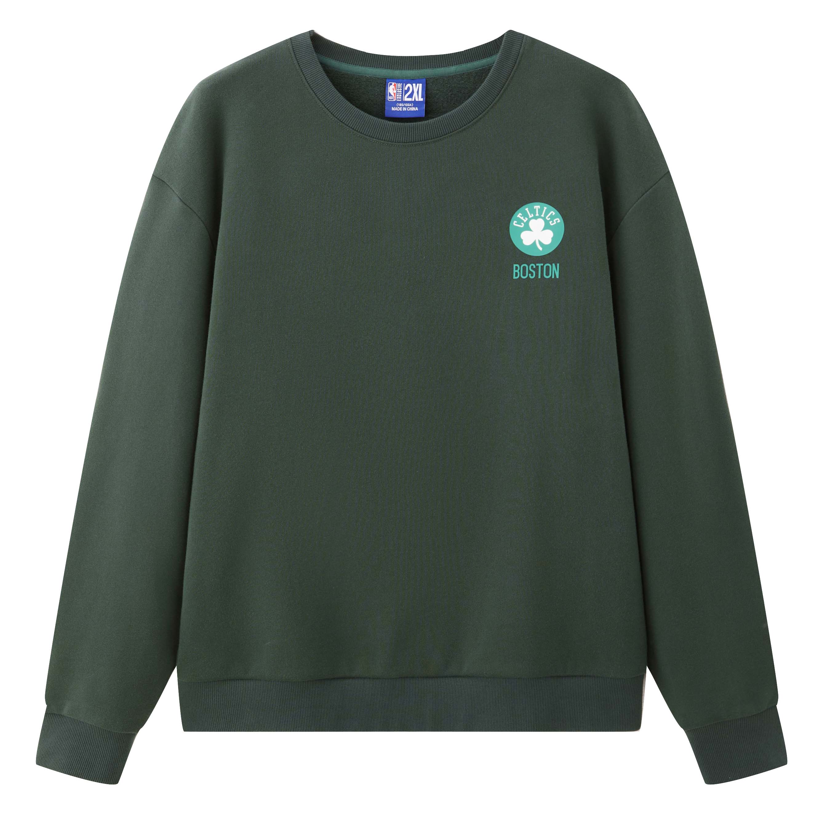 Свитшот унисекс темно-зеленый NBA
Свитшот унисекс темно-зеленый NBA