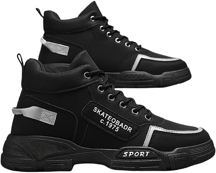 Мужские повседневные спортивные походные ботинки, противоскользящие и ветроустойчивые высокие ботинки на шнуровке, подходят для прогулок на открытом воздухе, бега, походов, осенне-зимнего сезона Hoalox, черный
Мужские повседневные спортивные походные ботинки, противоскользящие и ветроустойчивые высокие ботинки на шнуровке, подходят для прогулок на открытом воздухе, бега, походов, осенне-зимнего сезона Hoalox, черный