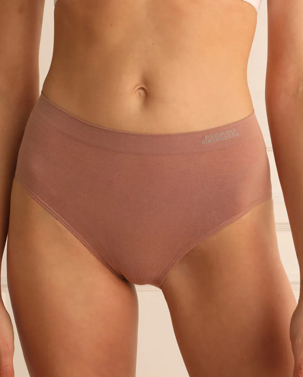 Бесшовные трусики из хлопка Pecado Original, цвет Visón
Бесшовные трусики из хлопка Pecado Original, цвет Visón