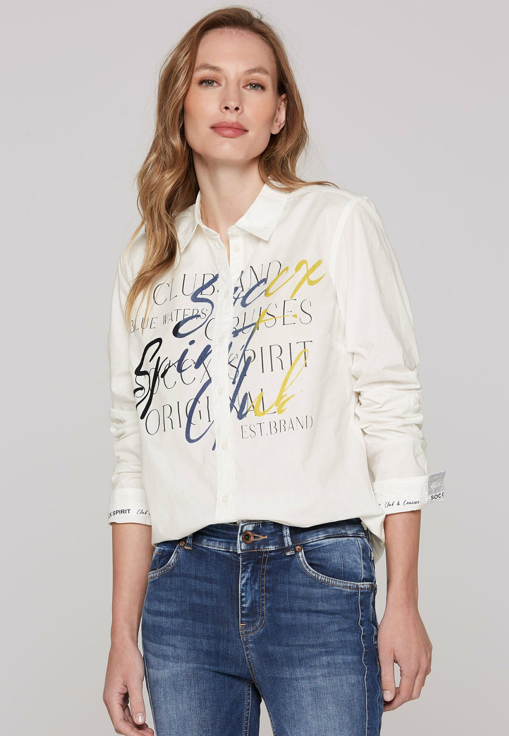 Рубашка MIT FLOCK Soccx, белый
Рубашка MIT FLOCK Soccx, белый