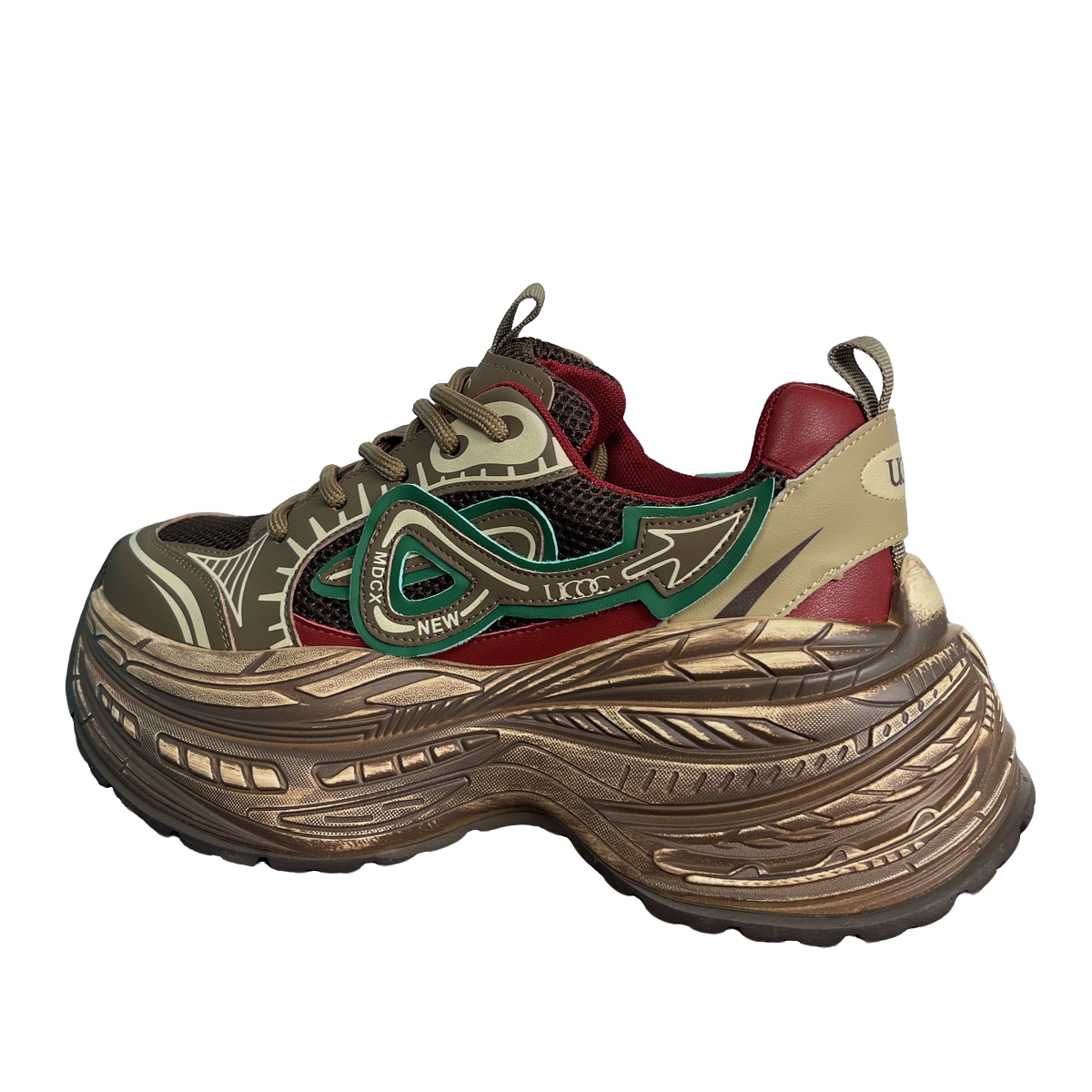 Banas UCOC x Mid Top Чанки Кроссовки Мужские - Кофе, цвет Coffee
Banas UCOC x Mid Top Чанки Кроссовки Мужские - Кофе, цвет Coffee