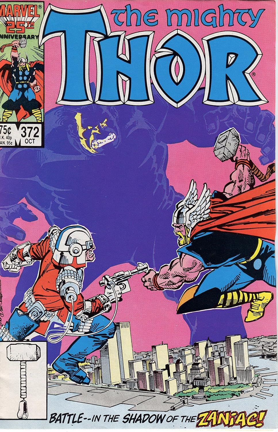 The Mighty Thor 372 Comic (MARVEL COMICS)
The Mighty Thor 372 Comic (MARVEL COMICS)