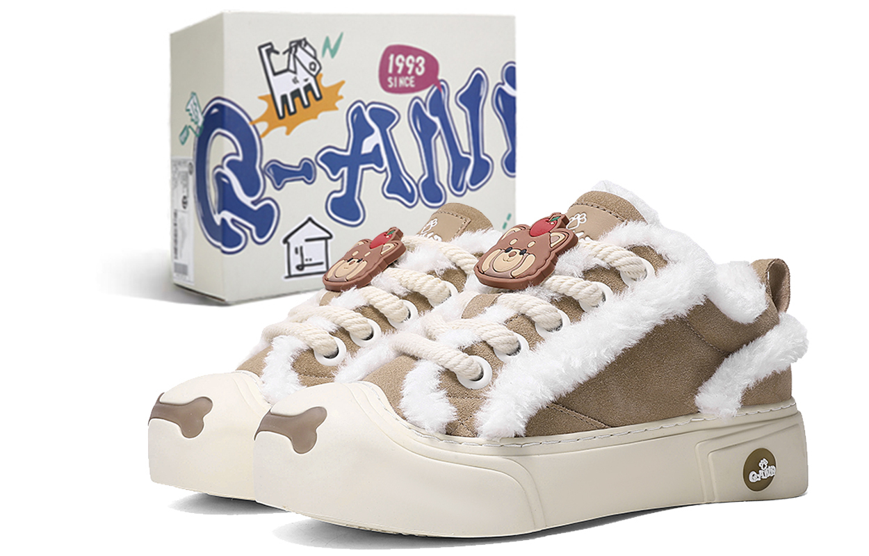 Q-AND Кроссовки для скейтбординга Q and Thermal с низким верхом и утеплением унисекс - плюшевый молочный чай с абрикосом, цвет Plush Milk Tea Apricot
Q-AND Кроссовки для скейтбординга Q and Thermal с низким верхом и утеплением унисекс - плюшевый молочный чай с абрикосом, цвет Plush Milk Tea Apricot