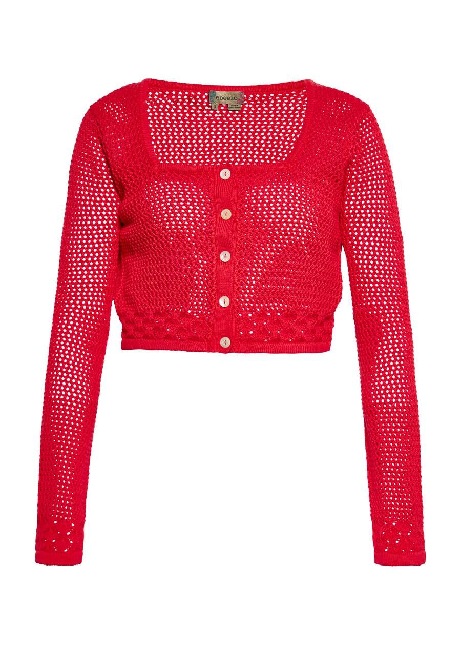 Вязаный кардиган ebeeza, красный
Вязаный кардиган ebeeza, красный