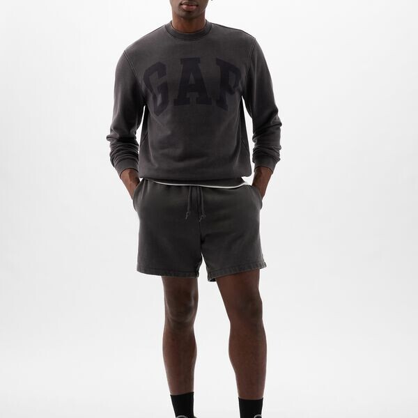 Джоггеры-Бермуды из флиса с завязками на шнурке Gap, черный
Джоггеры-Бермуды из флиса с завязками на шнурке Gap, черный