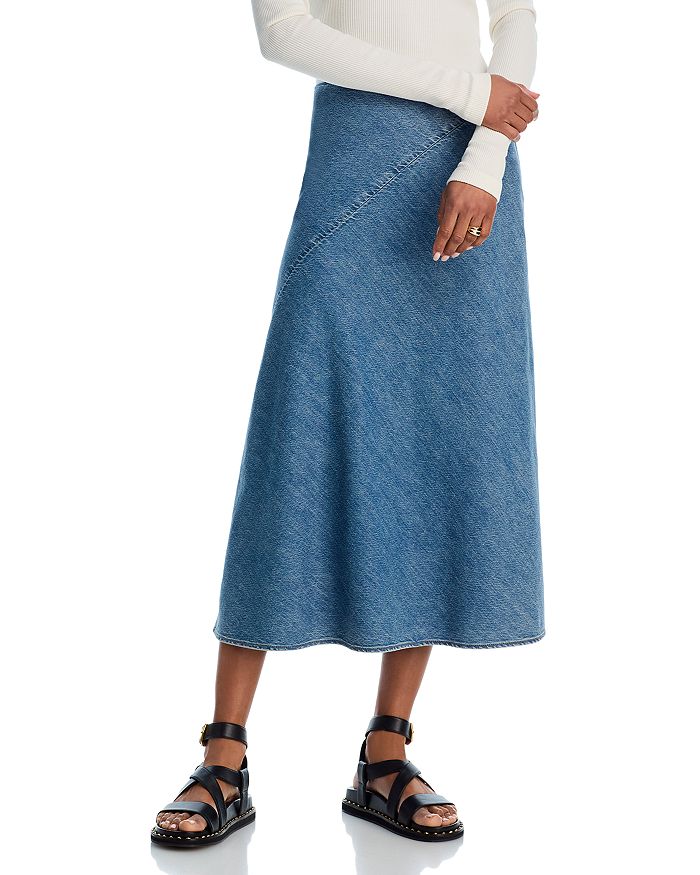 Ультралёгкая миди-юбка rag & bone, синий
Ультралёгкая миди-юбка rag & bone, синий