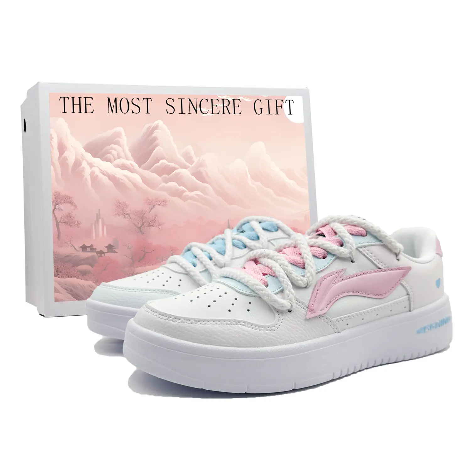 Лининг Понтун Бутс нескользящие, износостойкие, дышащие низкие скейтерские кроссовки мужские розовые и голубые непарные
Лининг Понтун Бутс нескользящие, износостойкие, дышащие низкие скейтерские кроссовки мужские розовые и голубые непарные