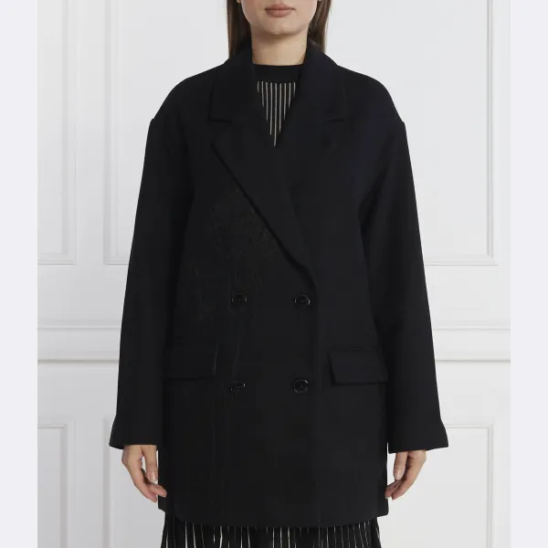 Пальто с добавлением шерсти Desigual, черный
Пальто с добавлением шерсти Desigual, черный