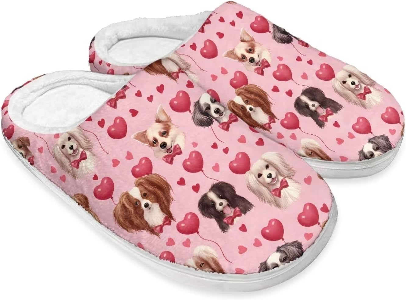 Тапочки STUOARTE для женщин и мужчин, мягкие теплые домашние тапочки, для дома и улицы, плюшевые, с противоскользящей подошвой, на удобной подошве, черный/розовый
Тапочки STUOARTE для женщин и мужчин, мягкие теплые домашние тапочки, для дома и улицы, плюшевые, с противоскользящей подошвой, на удобной подошве, черный/розовый