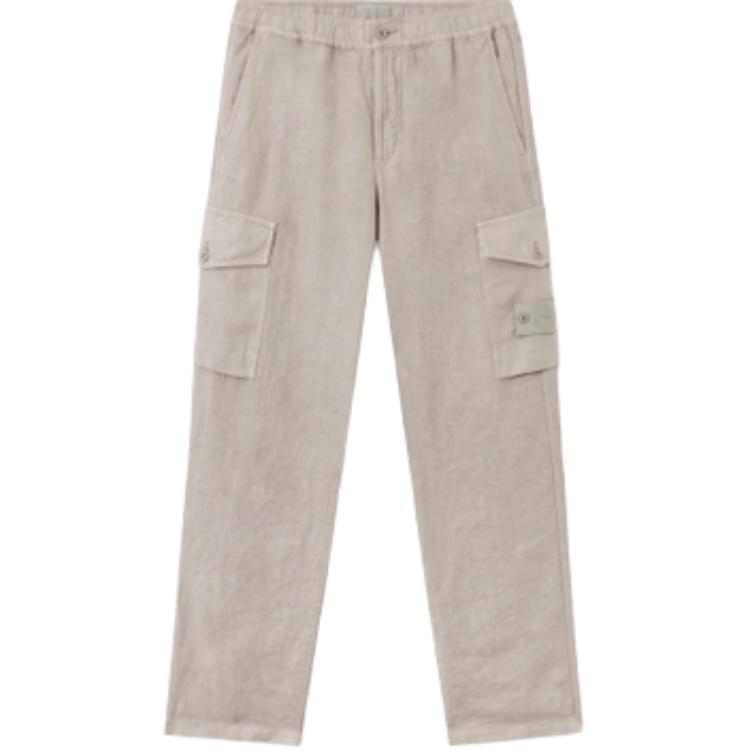 Льняные брюки STONE ISLAND, серо-белый
Льняные брюки STONE ISLAND, серо-белый