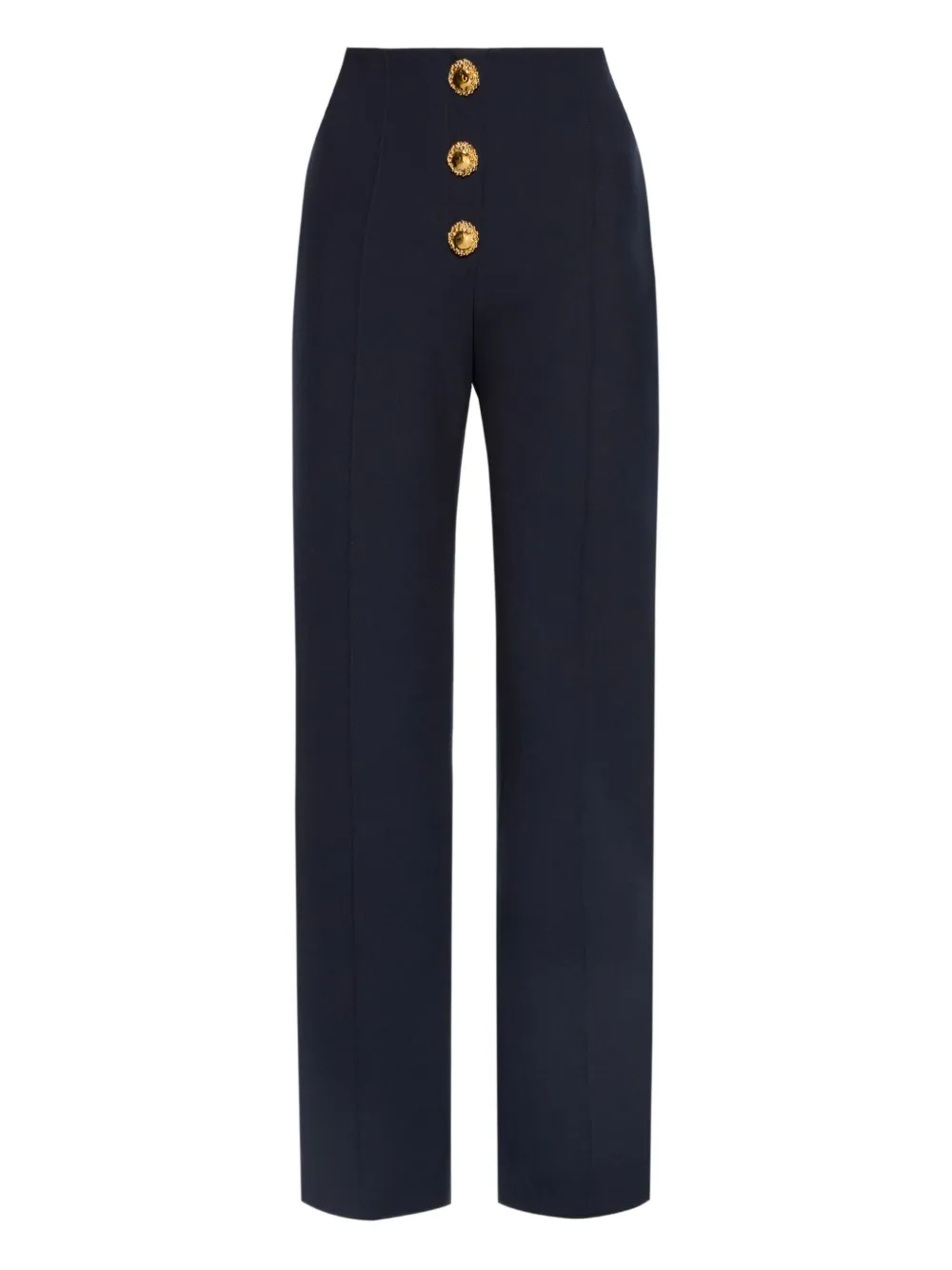 Брюки с пуговицами Oscar de la Renta, синий
Брюки с пуговицами Oscar de la Renta, синий