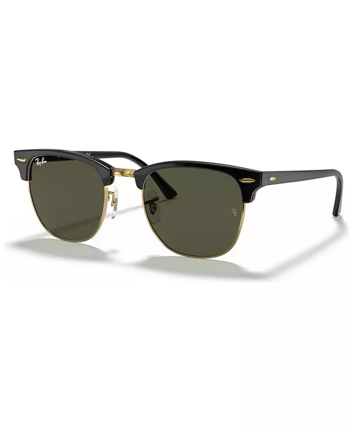 Солнцезащитные очки, RB3016 CLUBMASTER Ray-Ban, коричневый 
Солнцезащитные очки, RB3016 CLUBMASTER Ray-Ban, коричневый