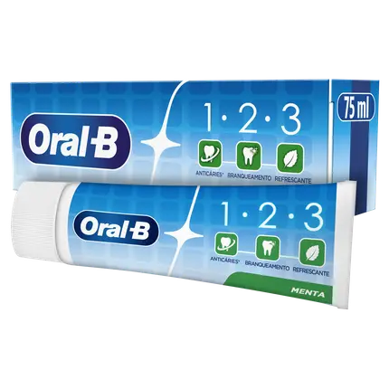 Oral B 1-2-3 Уход за полостью рта 75 мл Oral-B
Oral B 1-2-3 Уход за полостью рта 75 мл Oral-B