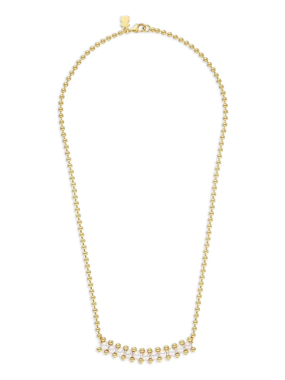Колье с жемчугом и бусинами Tous, золотистый
Колье с жемчугом и бусинами Tous, золотистый
