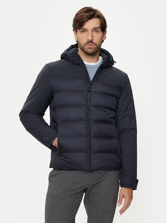 Пуховик стандартного кроя Geox, синий
Пуховик стандартного кроя Geox, синий