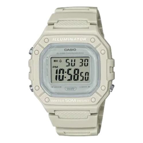 Часы CASIO Fashion Stylish Sports 50m Waterproof White Watch Creamy Digital, цвет creamy 
Часы CASIO Fashion Stylish Sports 50m Waterproof White Watch Creamy Digital, цвет creamy
