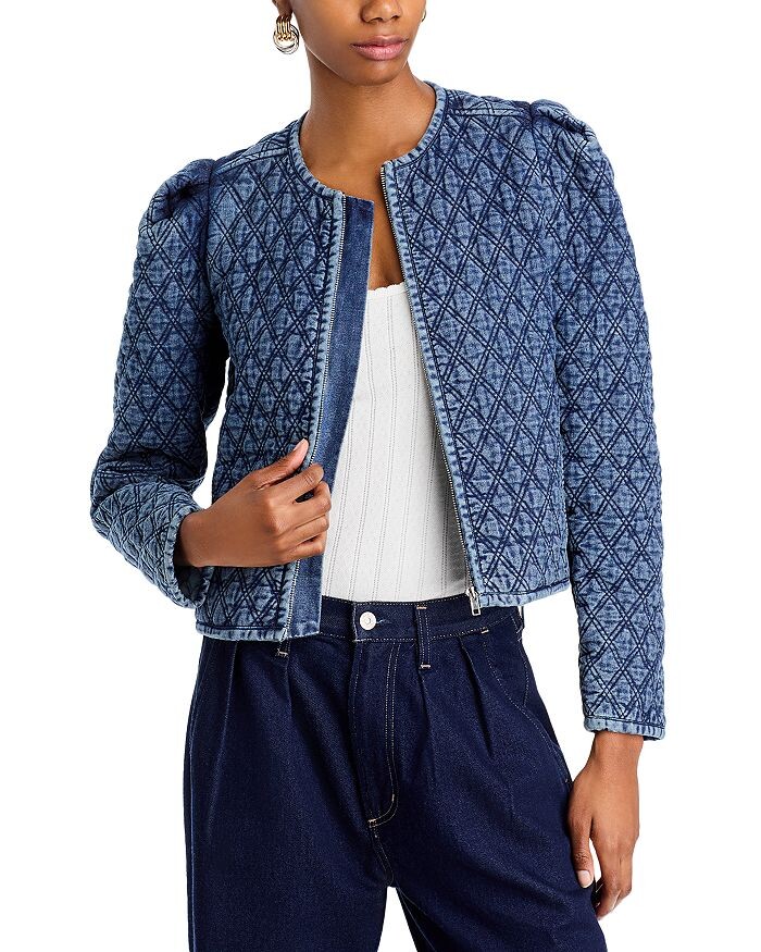 Стеганая джинсовая куртка AQUA, синий
Стеганая джинсовая куртка AQUA, синий