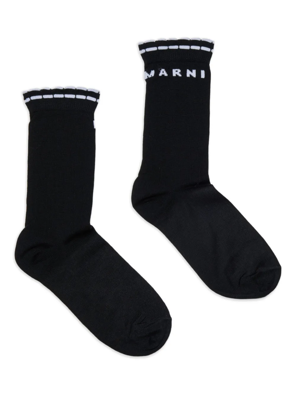 Носки с контрастной отделкой Marni Kids, черный
Носки с контрастной отделкой Marni Kids, черный