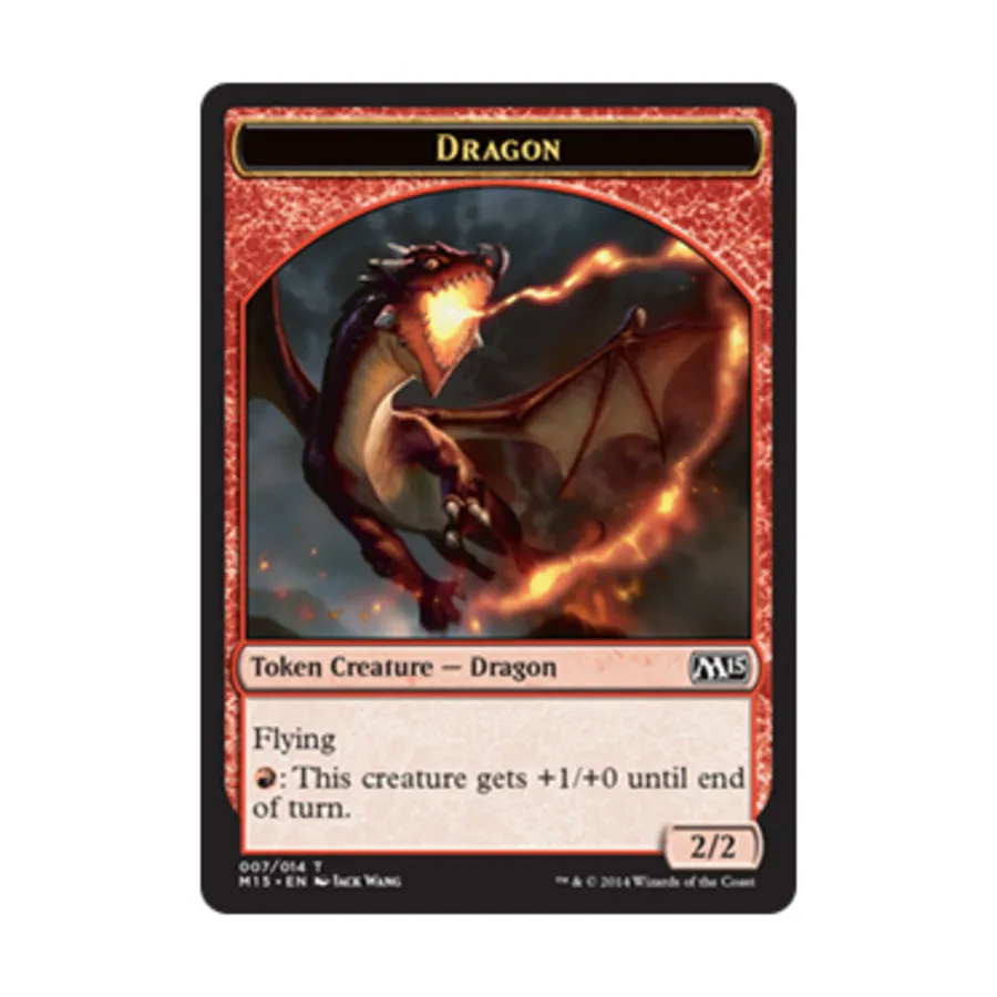 CCG Дракон – Жетон (С), MTG - Magic 2015
CCG Дракон – Жетон (С), MTG - Magic 2015