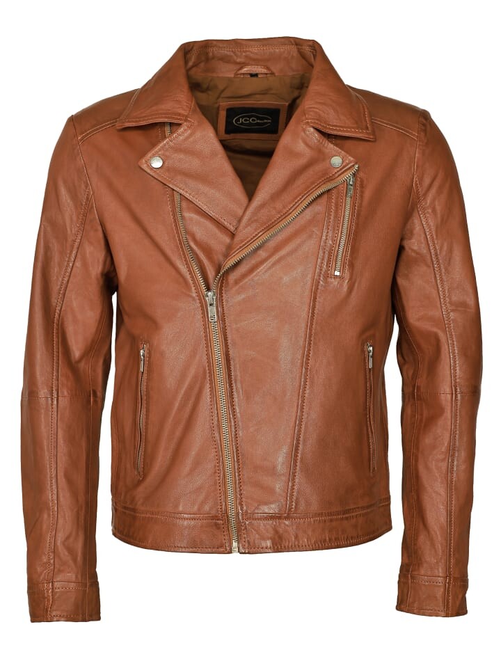 Кожаная куртка JCC 8208, коричневый
Кожаная куртка JCC 8208, коричневый