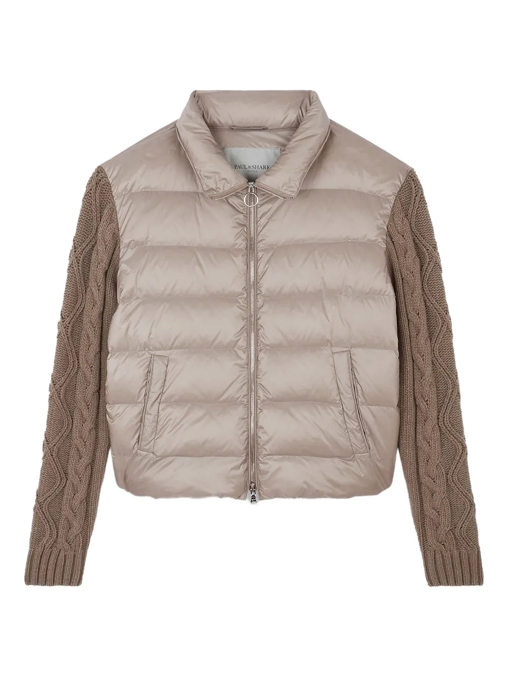 Стеганая куртка с вязкой в рубчик Paul & Shark, нейтральный
Стеганая куртка с вязкой в рубчик Paul & Shark, нейтральный