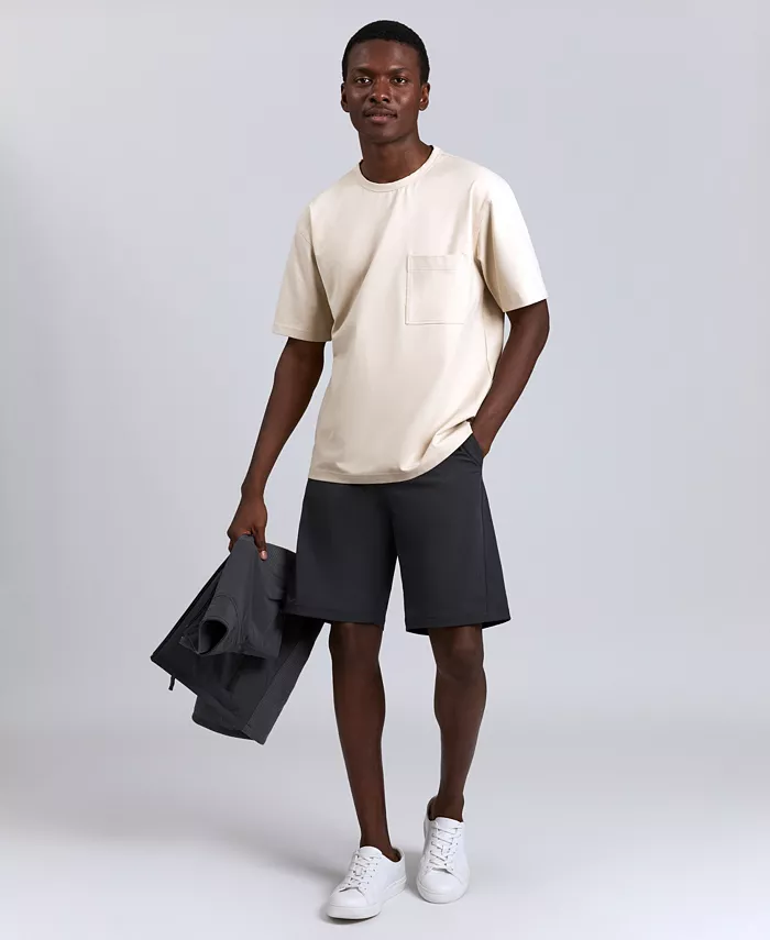 Мужская футболка с коротким рукавом оверсайз Kenneth Cole, слоновая кость/кремовый
Мужская футболка с коротким рукавом оверсайз Kenneth Cole, слоновая кость/кремовый