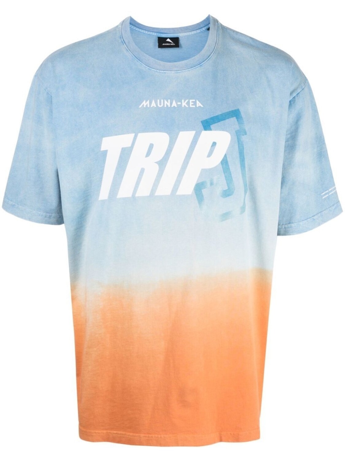 Футболка с логотипом омбре Mauna Kea, синяя
Футболка с логотипом омбре Mauna Kea, синяя