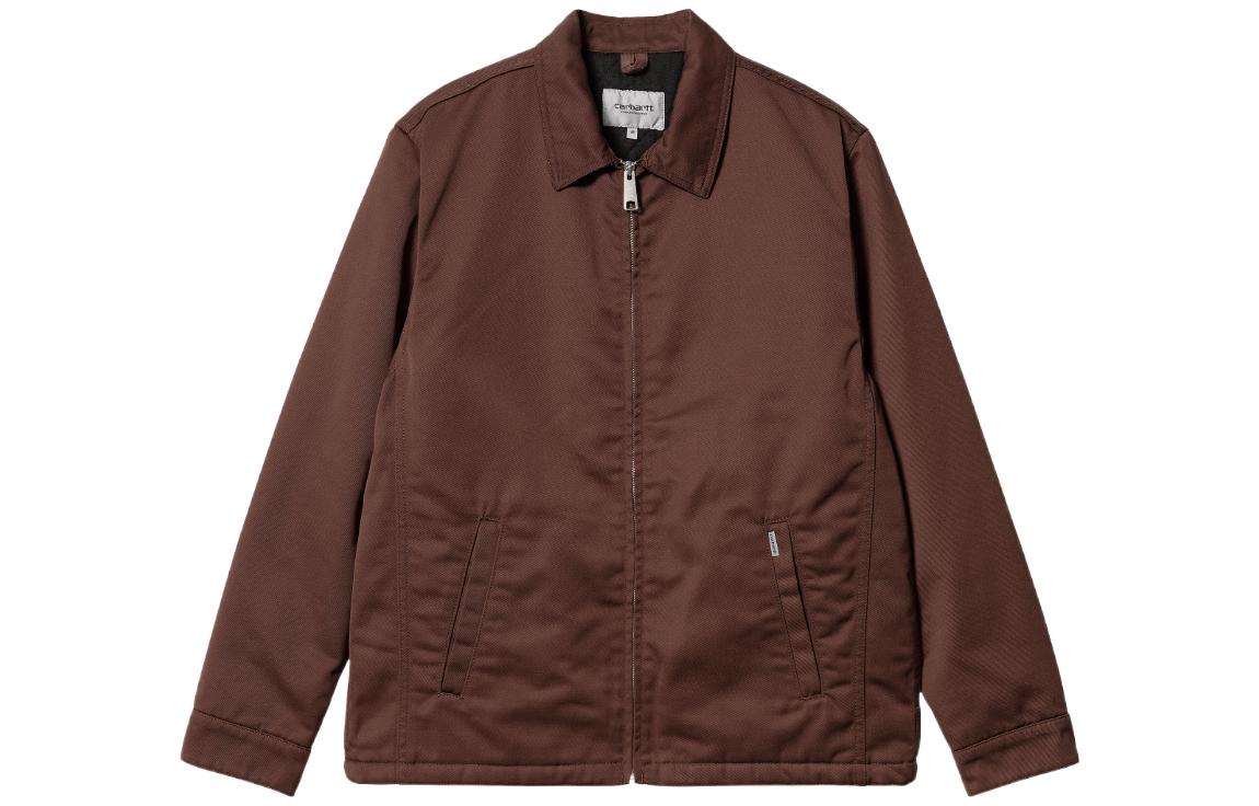 Carhartt WIP Куртка мужская красно-коричневая, Red Brown 
Carhartt WIP Куртка мужская красно-коричневая, Red Brown