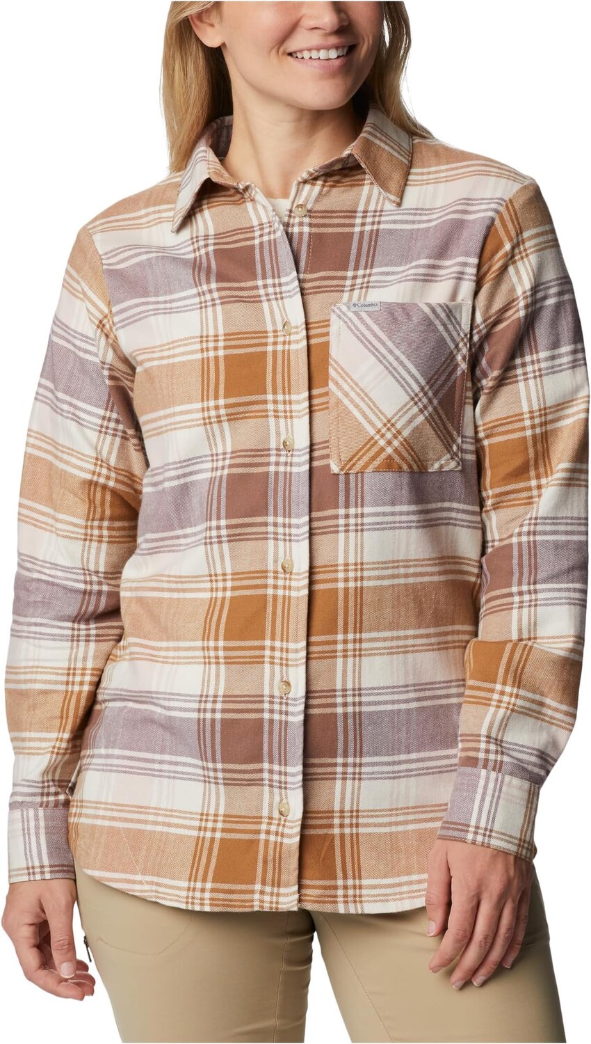 Рубашка Columbia Calico Basin Flannel Long Sleeve Shirt, цвет Dusty Pink Dimensional Buffalo
Рубашка Columbia Calico Basin Flannel Long Sleeve Shirt, цвет Dusty Pink Dimensional Buffalo