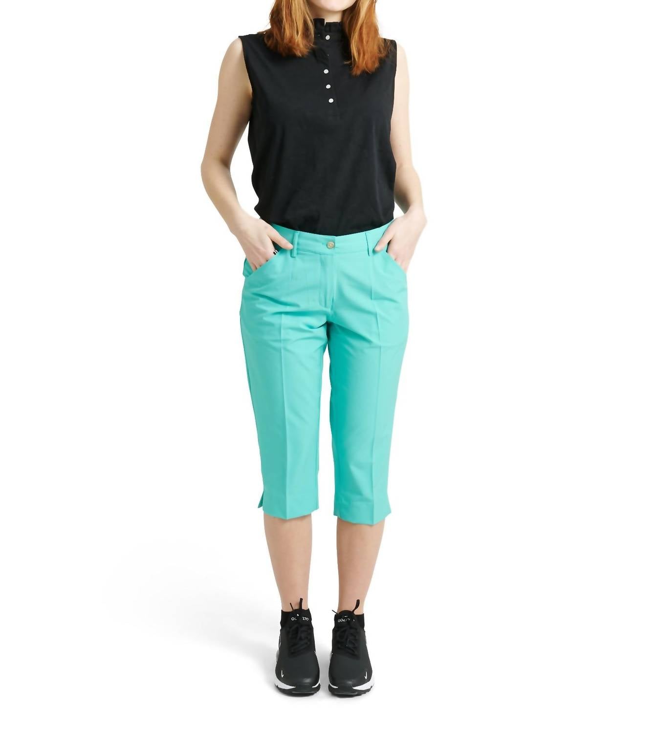 Женское поло без рукавов Mauna черного цвета Abacus Sportswear US
Женское поло без рукавов Mauna черного цвета Abacus Sportswear US