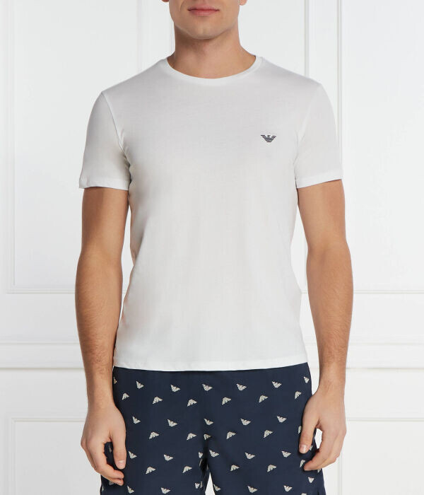 Футболка мужская Emporio Armani хлопковая однотонная, белый
Футболка мужская Emporio Armani хлопковая однотонная, белый