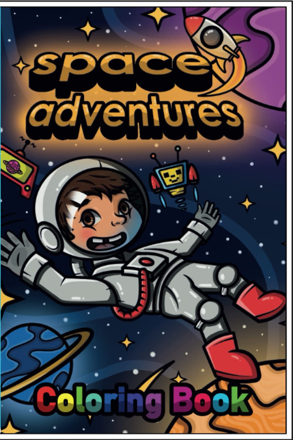 Space Adventures: A Colorful Journey through the Universe: "Discover alien worlds while you color" 50 coloring pages (Independently published)
Space Adventures: A Colorful Journey through the Universe: "Discover alien worlds while you color" 50 coloring pages (Independently published)