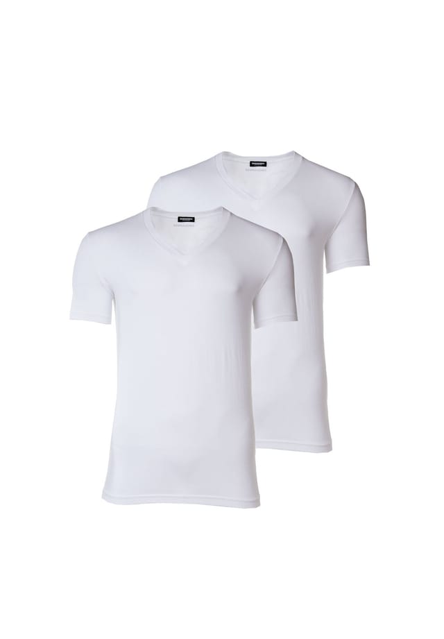 Футболка - с v-образным вырезом хлопок стрейч двойная упаковка 2 шт. Dsquared2, белый
Футболка - с v-образным вырезом хлопок стрейч двойная упаковка 2 шт. Dsquared2, белый
