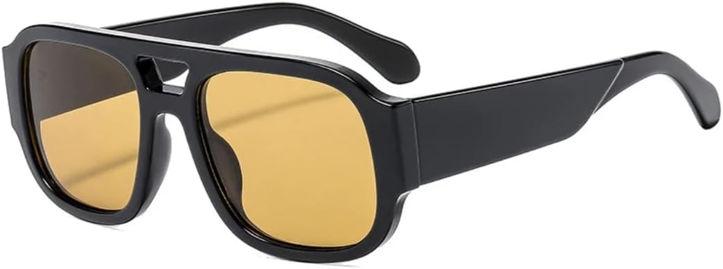 Мужские солнцезащитные очки в стиле ретро с двойной перемычкой, модные зеленые и оранжевые оттенки, защита от УФ-излучения UV400, женские очки в стиле панк с градиентом VRTRFFTR, Black Tea
Мужские солнцезащитные очки в стиле ретро с двойной перемычкой, модные зеленые и оранжевые оттенки, защита от УФ-излучения UV400, женские очки в стиле панк с градиентом VRTRFFTR, Black Tea