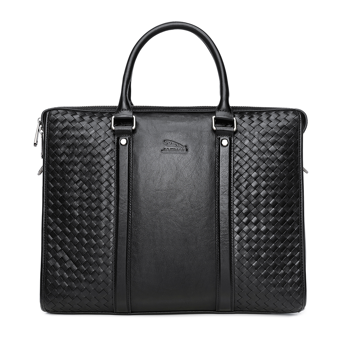 JAGUAR Кожаная мужская сумка черная, Black
JAGUAR Кожаная мужская сумка черная, Black