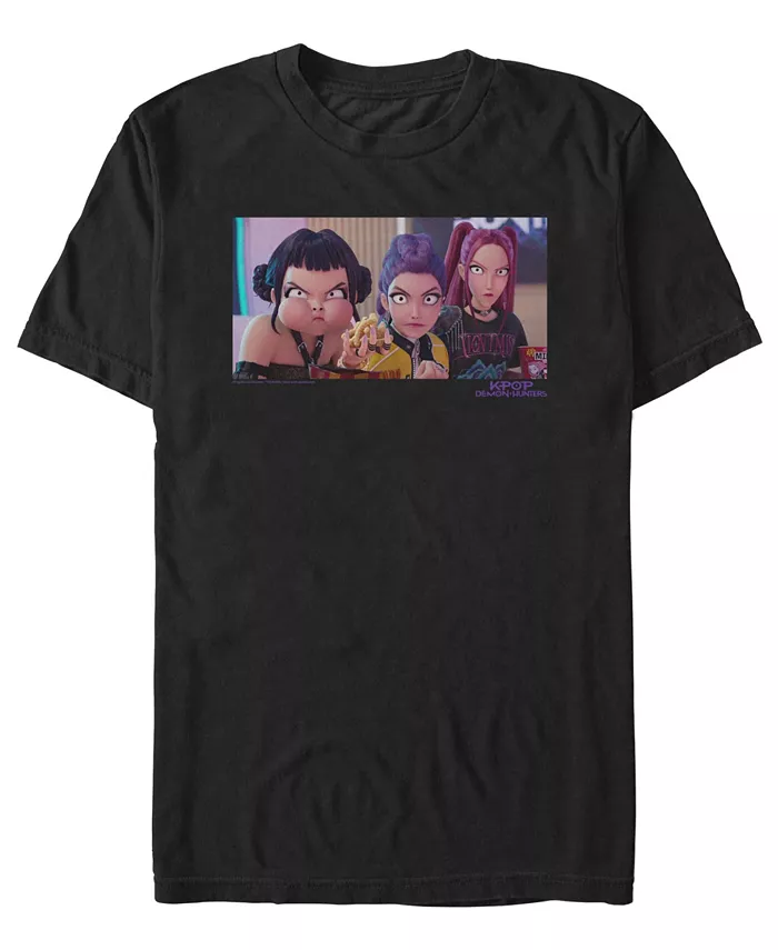 Мужская футболка K-Pop Demon Hunters Angry Demon Hunters Fifth Sun, черный
Мужская футболка K-Pop Demon Hunters Angry Demon Hunters Fifth Sun, черный