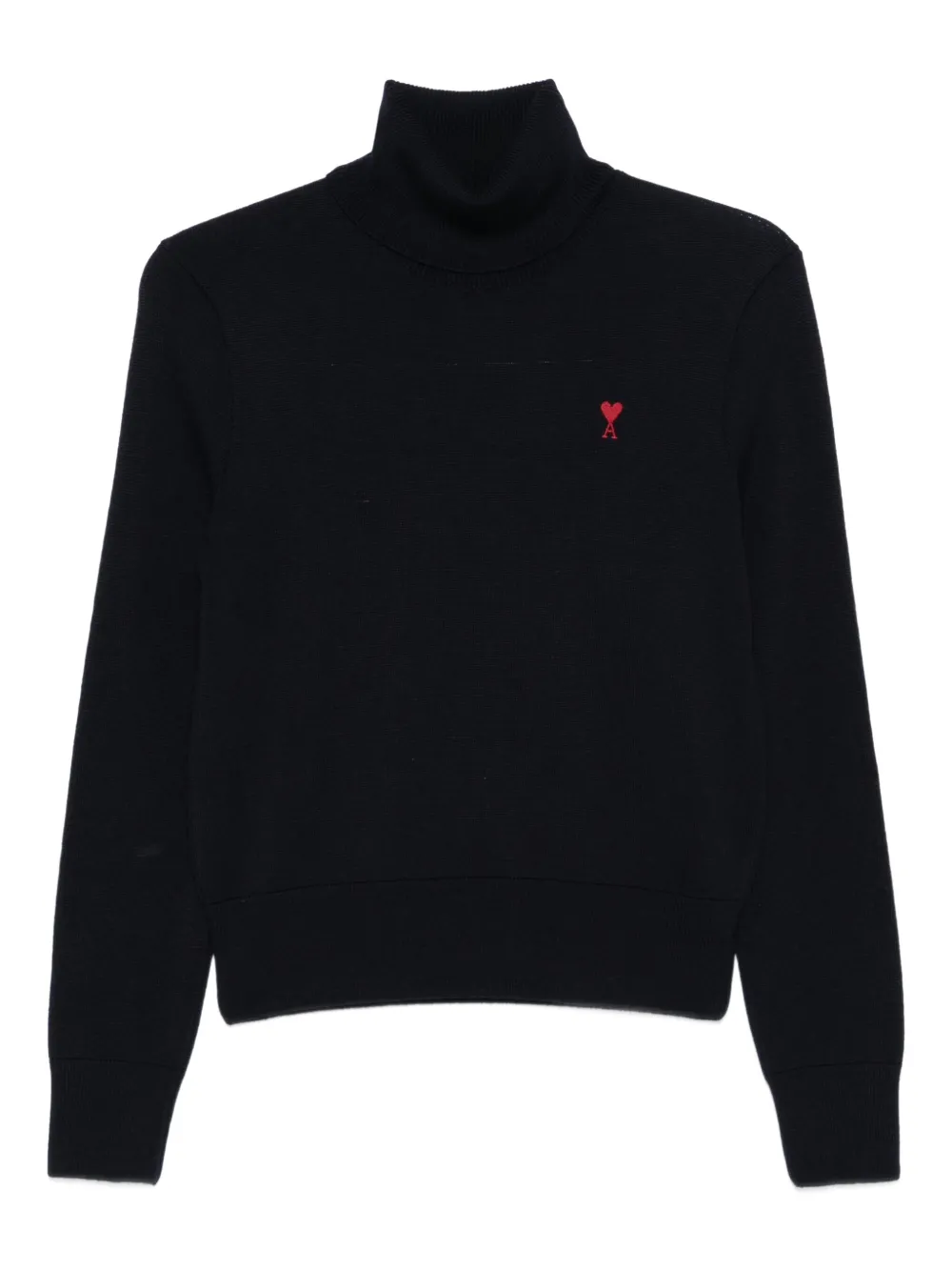 Джемпер PULL COL ROULE AMI DE COEUR AMI Paris, синий 
Джемпер PULL COL ROULE AMI DE COEUR AMI Paris, синий