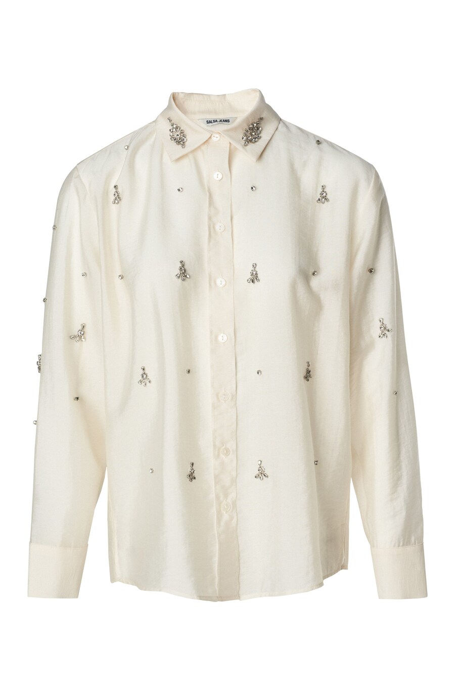 Блузка Salsa Jeans, кремовый
Блузка Salsa Jeans, кремовый