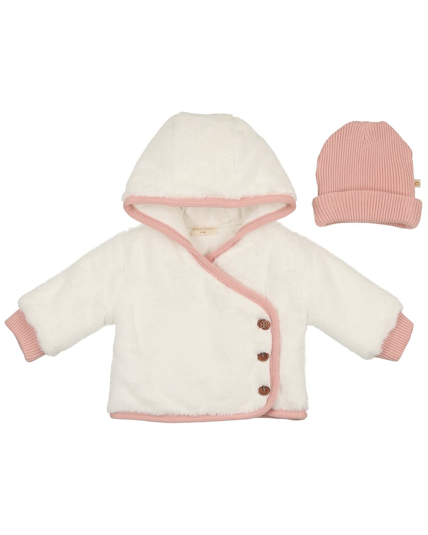 Комплект из куртки-накидки и шапки Mon Tresor Fur-Ever, белый
Комплект из куртки-накидки и шапки Mon Tresor Fur-Ever, белый